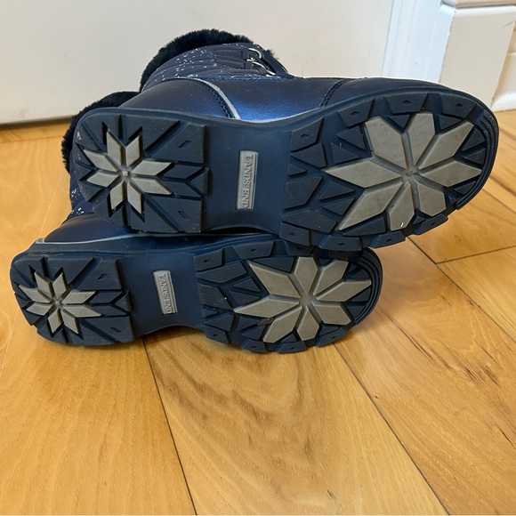 Girls Land’s end sz 4m blue snow boots - Picture 4 of 5